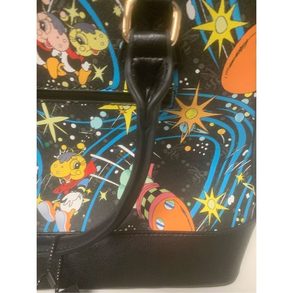 Alien Dinosaur Graphic Handbag - Picture 7 of 7